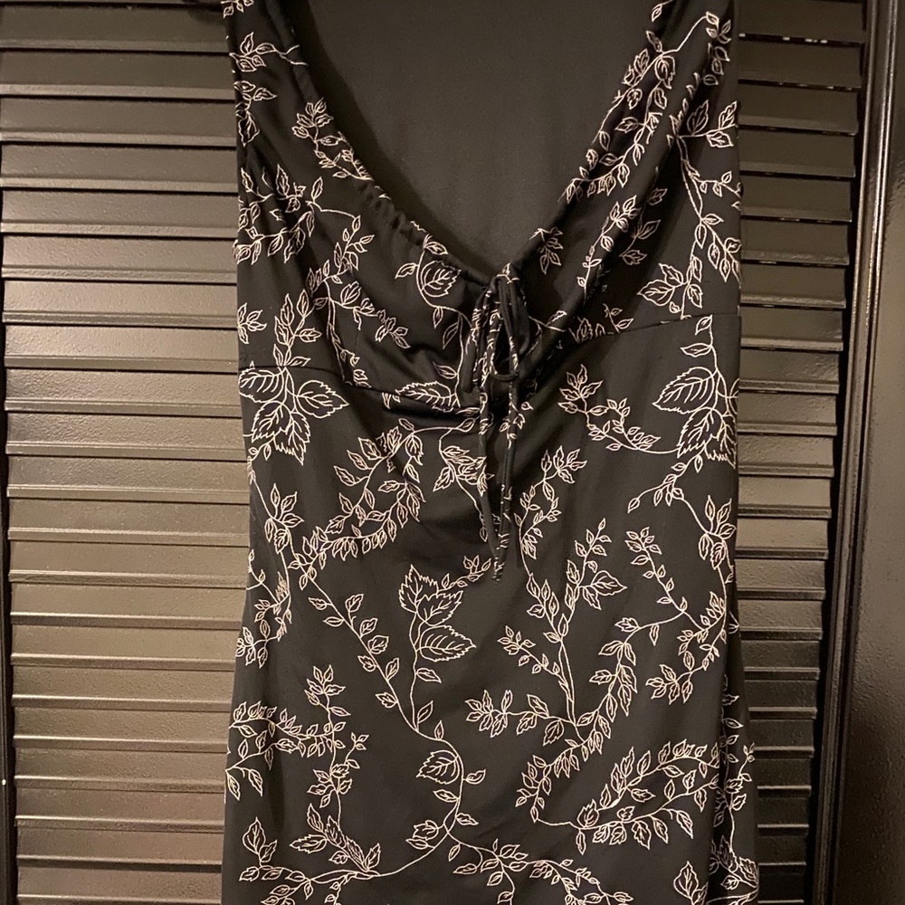 Black summer dress
